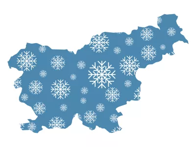 Zimski zemljevid Slovenije letos? / Foto: Istock