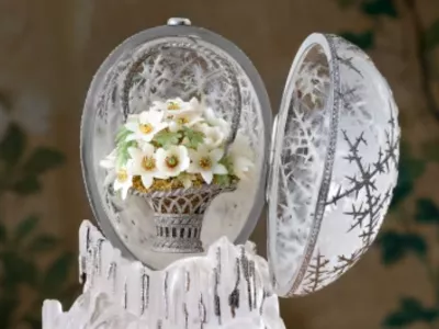 "Zimsko jajce" iz leta 1913 bo do konca leta na dražbi. Foto: Christie's