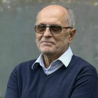 - 30.09.2021 - Ivan Loren?i?, nekdanji ravnatelj II. Gimnazije v Mariboru ? novi kolumnist Dnevnik //FOTO: Luka Cjuha.