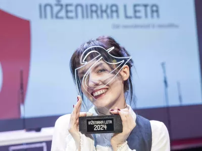 Inženirka leta 2024 Rebeka Kropiv&scaron;ek Leskovar: / Foto: Nn