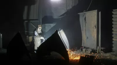 - Litostroj jeklo d.o.o., izdelava kakovostnih jeklenih ulitkov, Litostrojska cesta 44 v Ljubljani, jeklarsko podjetje - proizvodnja    //FOTO: Luka Cjuha.