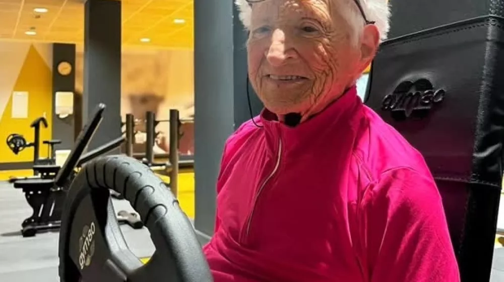 Story from Jam Press (Centenarian Bodybuilder)Pictured: Ińaxi training at the gym.'I'm a bodybuilder at 101, I hit the gym for 2 hours a day, here are the secrets to my longevity'A bodybuilding centenarian who hits the gym for two hours a day has revealed the secrets to her longevity.Ińaxi Lasa said she "would rather be the oldest person in the gym than the youngest at the nursing home."She survived World War II, breast cancer, two hip fractures, an operation for glaucoma and macular degeneration, and hospitalisation for Covid-19 at 98 years of age."And every day I fight osteoarthritis," she said.Now, 101 years old, she is considered an inspiration for her 130,000 followers on TikTok and Instagram.The centenarian never misses a day of exercise, and she often goes with her son, Ińaki, 63.Ińaxi, who comes from the town of Beasain near Bilbao, Spain, started training when her caregiver suffered an injury and gave her her gym membership card.She told What's The Jam: "I started going to the gym when I was 94, but I was already very active before that."I used a stationary bike and walked a lot, but they encouraged me to go to the gym and, honestly, it's been the best thing I've done in recent years."Now in winter, I get up at 8am and go for a walk, if it's not raining."Then I go to the gym with my son."We spend two hours doing strength training; we don't do cardio at the gym."Strength training makes me feel alive, and it's also very good for my mind."At first, I had two personal trainers, but now that I've learned the exercises, I can do them on my own."And as my eyesight isn't great, my son helps me."Exercise is the best thing an elderly person can do for their health."She added: "And it's the best medicine for longevity."Ińaxi also enjoys a diet of fresh veg and poultry produced in the local area.And she attributes olive oil and vegetables for helping her reach 101 candles.The elderly fitness influencer said: "We live in the countryside and have plenty of fruits and vegetables."And we eat white meat, although we used to eat beef."But we hardly eat any flour or sugar."Any food to live longer? I'd say olive oil and vegetables."Being active is the best, but diet is also important."After becoming an online sensation, Ińaxi said social media has helped to "empower" senior citizens like her.With the help of her son, she quickly racked up 112,000 TikTok fans "almost by accident".Ińaxi said: "We started messing about on social media like a game."We have a good time recording them, but we didn't think anyone would pay attention to us."Social media serves to empower older people and give visibility to a community that has been hit hard by life."Ińaxi, who worked in farming, added: "I really like that I'm an example for other people."At least that's what they tell me when they write to me."Despite her ripe old age, Ińaxi doesn't have any grandchildren.She said: "I was born in 1924 in a farmhouse in the Basque Country."I was the third of five sisters; my father died when I was eight years old."I got married quite late at 34. My husband's name was Gregorio, and we had one son, who is single and available."I don't have any grandchildren."Gregorio and I worked in the fields for many years."Ińaxi also wanted to pass on a message to younger generations."The important thing is to have a goal, no matter what it is, no matter how small," she said."You have to have motivation to get out of bed and to do things, and for all that, you need to be somewhat functional."The gym and exercise will help with all of that."Life is a constant fight, and you have to keep fighting with determination."You have to fight and never give up, become strong in the face of adversity, and never give up."See the solutions before the problems arise, although sometimes it's not easy."Many health experts also recommend that elderly people take up exercise to keep their bodies and minds in good shape.Dr David Ezpeleta, vice president of the Spanish Society of Neurology, said physical activity "improves cerebral vascularisation, helps form new neuronal connections."He said it "and is associated with healthier brain ageing, delaying the onset of symptoms of neurodegenerative diseases."Coral Sanfeliu, researcher at the Spanish National Research Council, said: "Population studies show that exercise reduces all-cause mortality in adults aged 50 to 70."ENDSEDITOR'S NOTE: Video Usage Licence: (NON-EXCLUSIVE) We have obtained a non-exclusive licence from the copyright holder. A copy of the licence is available on request.Video Restrictions: None.,Image: 1054914339, License: Rights-managed, Restrictions: EDITOR'S NOTE: Video Usage Licence: (NON-EXCLUSIVE) We have obtained a non-exclusive licence from the copyright holder. A copy of the licence is available on request.Video Restrictions: None., Model Release: no