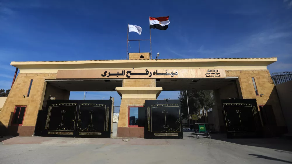 FILED - 19 January 2025, Egypt, Rafah: General view of the Rafah border crossing between Egypt and the Palestinian territories. Photo: Gehad Hamdy/dpa