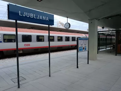 Novi peroni Železniške postaje v Ljubljani, severni del, zaključek prve faze gradnje. Foto: Jan Konečnik