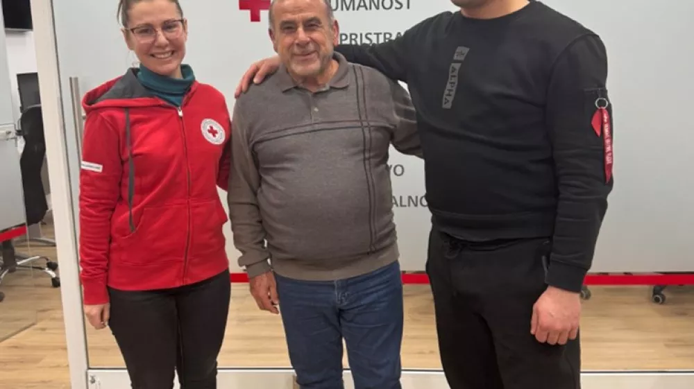 Foto: hrvaški Rdeči križ