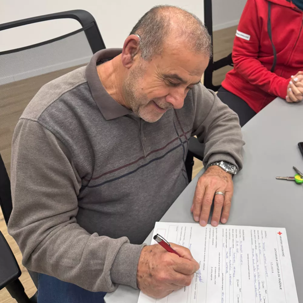 Foto: hrvaški Rdeči križ