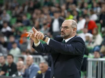 Zvezdan Mitrović19.11.2025 - Cedevita Olimpija - Hamburg košarka evropski pokalFoto: Luka Cjuha