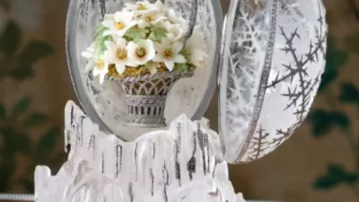 "Zimsko jajce" iz leta 1913 bo do konca leta na dražbi. Foto: Christie's