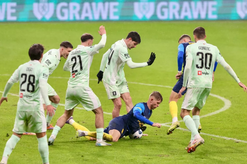 Nogomet, Pokal Slovenije, Olimpija Ljubljana - CeljeFoto: Jaka Gasar4. 12. 2025