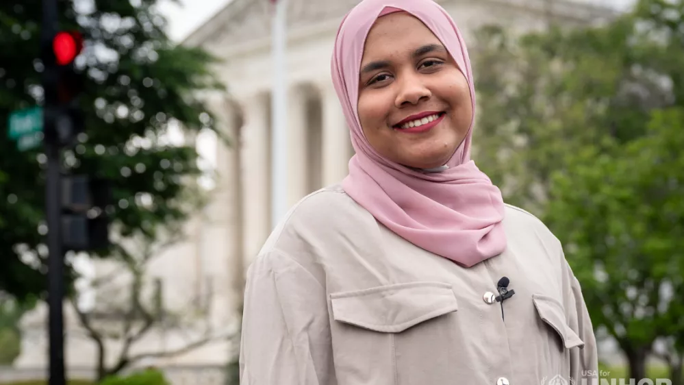 Karim, se nikoli ni želela preseliti v tretjo državo. A potem je postalo v begunskih taboriščih zanjo preveč nevarno. / Foto: Nn