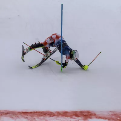 Leona Popovič- 07.01.2024 - Kranjska Gora - 60. Zlata lisica 2024 - svetovni pokal v alpskem ženskem smučanju &ndash; slalom - //FOTO: Luka Cjuha / Foto: Luka Cjuha