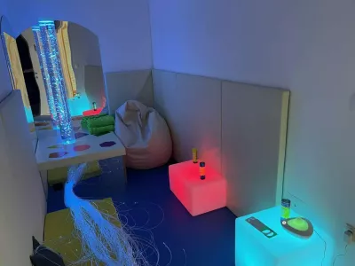 V vrtcu nova senzorna soba za umirjanje