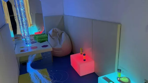 V vrtcu nova senzorna soba za umirjanje