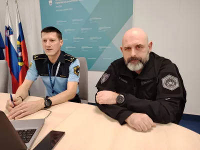 BO&scaron;tjan Kavc in Klemen Pogačar