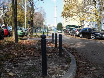 - 11.11.2025. - Novi količki na Parmski cesti v Štepanjskem naselju. Štepanjsko naselje.//FOTO: Bojan Velikonja