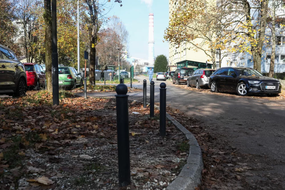 - 11.11.2025. - Novi količki na Parmski cesti v Štepanjskem naselju. Štepanjsko naselje.//FOTO: Bojan Velikonja