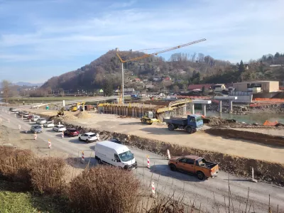 Krožišče na Polulah do februarja