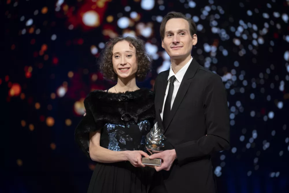 Domen PrevcNika Prevc09.12. 2025 Športnik leta 2025 Foto: Nik Erik Neubauer