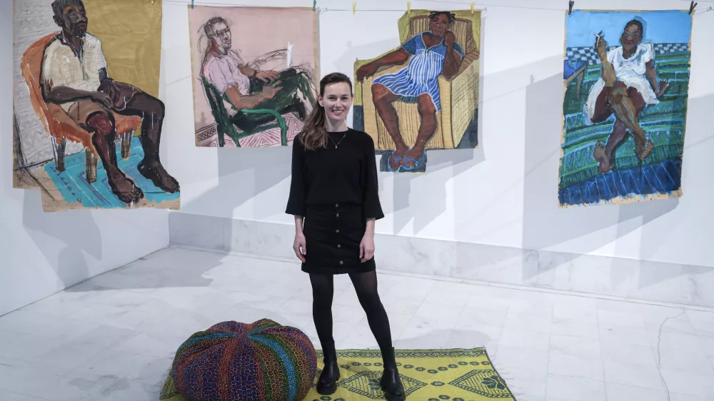 Barviti portreti ganskih žena