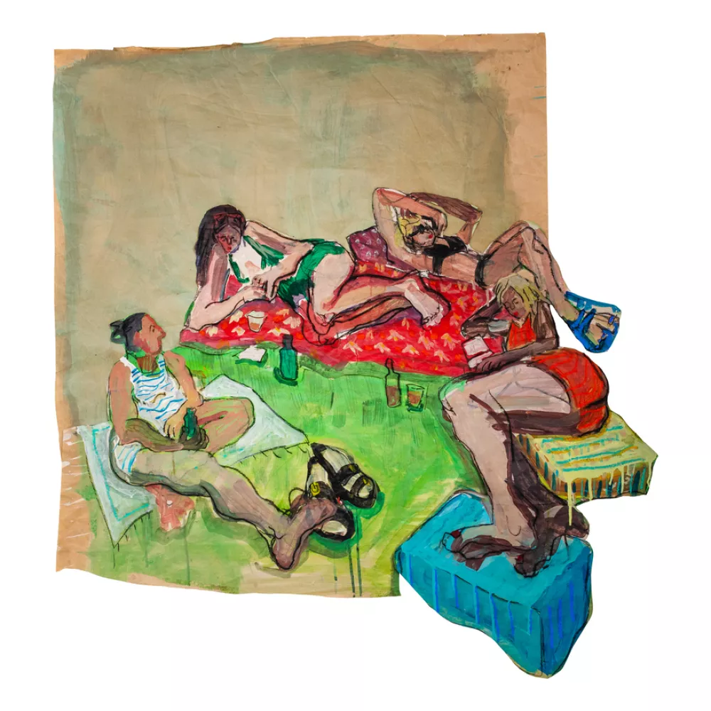 Barviti portreti ganskih žena