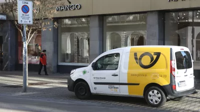 Neprilagojena zakonodaja za električna lahka dostavna vozila