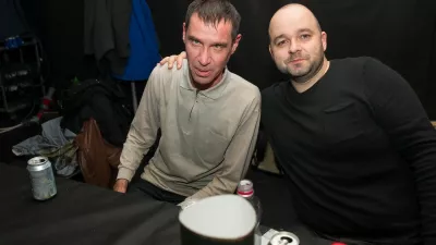 Entertainment, Ljubljana, Event (Izstekanih 10 Sounds of Slovenia, Kino Siska), Ales Hadalin, pevec in Bort Ross, pevec, 06-Dec-2016,,Image: 307808916, License: Rights-managed, Restrictions:, Model Release: no