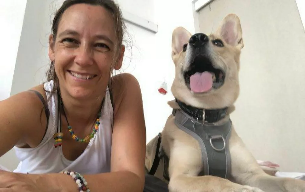 Petra Gjureč, pes, živali, terapije / Foto: Osebni Arhiv