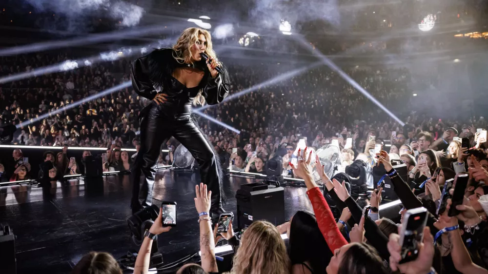 Ljubljana, Arena Stozice.Koncert pevke Senidah. / Foto: Nebojsa Tejic/sta