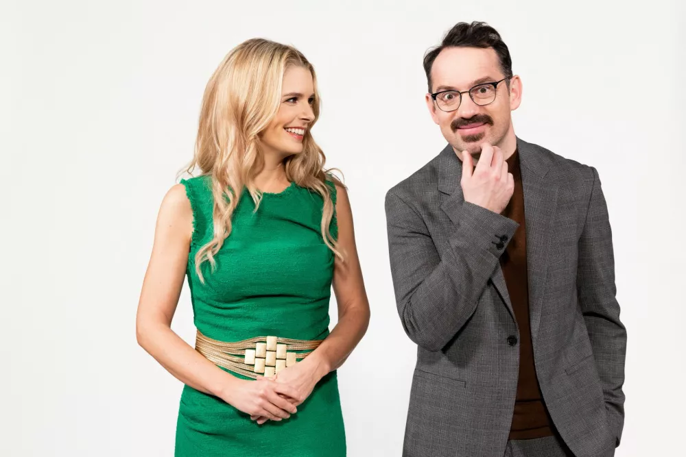 Jure Robežnik in Bernarda Žarn / Foto: David Lotrič Banovič