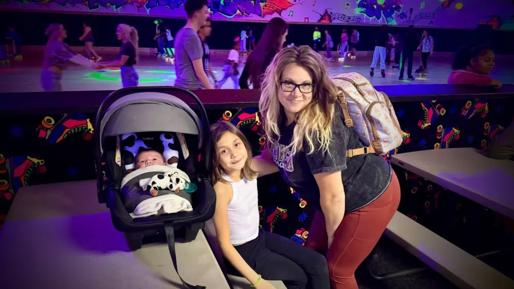 Markie Smith s hčerko in sinom Canyonom. / Foto: Facebook