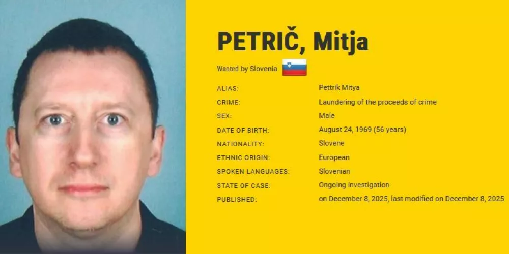 Mitjo Petriča že dolga leta lovijo zaradi goljufije z lažnim incvesticijskim skladom Profit Club. / Foto: Europol