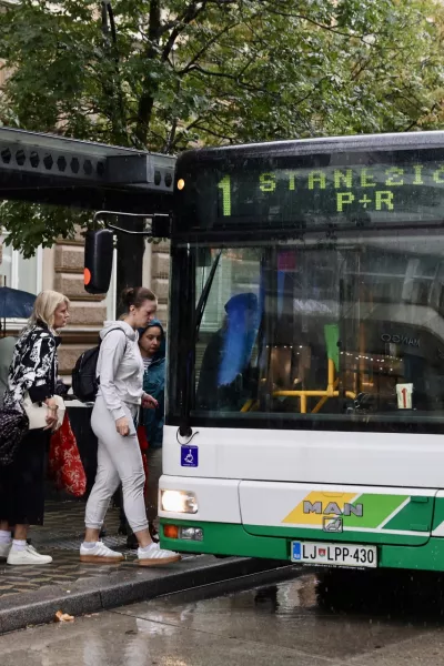 Mestni avtobus, LPP, Ljubljanski potniški promet / Foto: Jaka Gasar