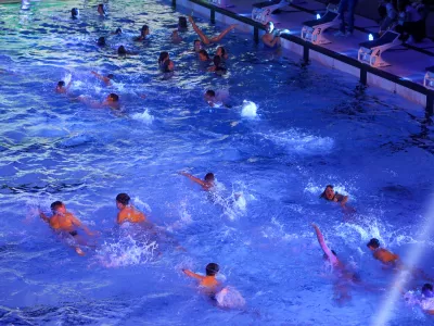 Je v bazenih dovolj prostora za rekreativce?