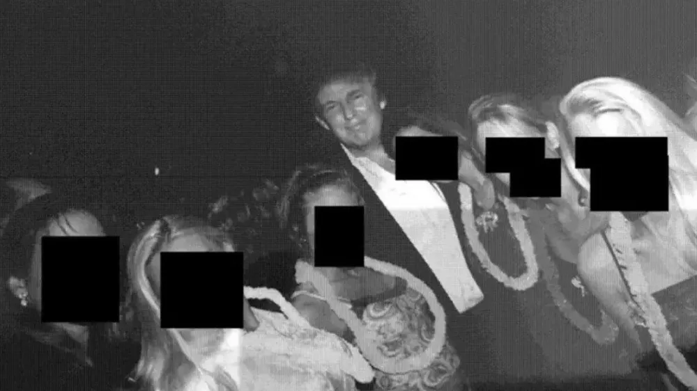 Donald Trump Jeffrey Epstein