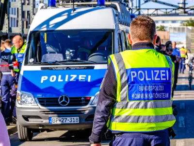 Policisti na Bavarskem. Slike je simbolična. / Foto: iStock