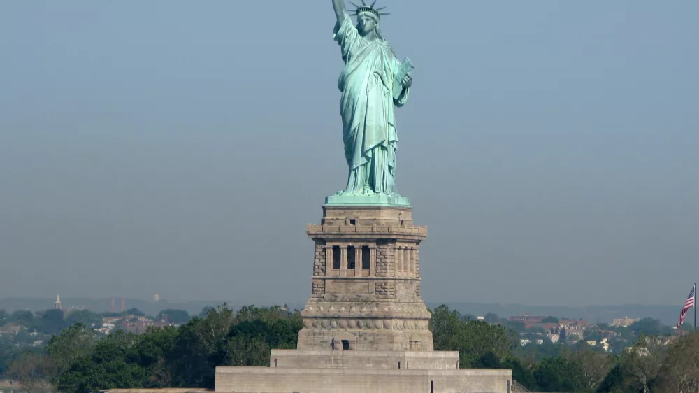 ZDA, New York. Kip svobode. Foto: Robi Poredos/STA