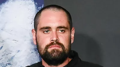 Nick Reiner arrives at the premiere of "Spinal Tap II: The End Continues" on Tuesday, Sept. 9, 2025, at The Egyptian Theatre Hollywood in Los Angeles. (Photo by Richard Shotwell/Invision/AP)