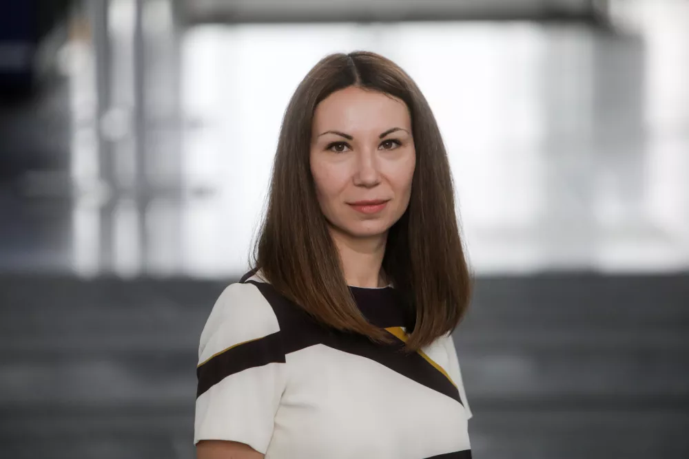 - 22.05.2025. - doc. dr. Jasna Mikič Ljubi, raziskovalka na področju spolov. Katedra za razvoj in menedžment organizacij in člove&scaron;kih virov &middot; Center za proučevanje organizacij in člove&scaron;kih virov.//FOTO: Bojan Velikonja / Foto: Bojan Velikonja