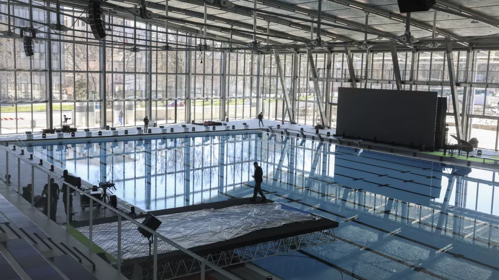 - 18.03.2025 - prenovljeni bazen Ilirija - kopali&scaron;če Ilirija//FOTO: Jaka Gasar