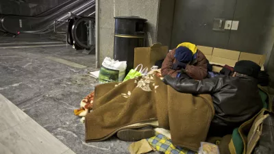 Za brezdomce, ki spijo na cesti, do 500 evrov kazni