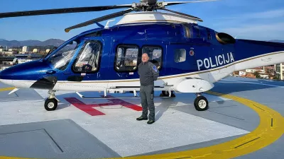 Gregor Kovač, vodja korporativne varnosti in organizacijski vodja heliporta Splo&scaron;ne bolni&scaron;nice Celje