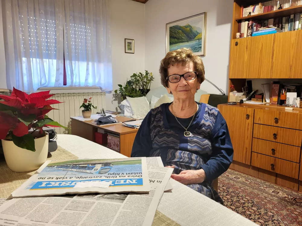 Danica Kutin, bralci Nedeljskega dnevnika / Foto: Katja Gle&scaron;čič 