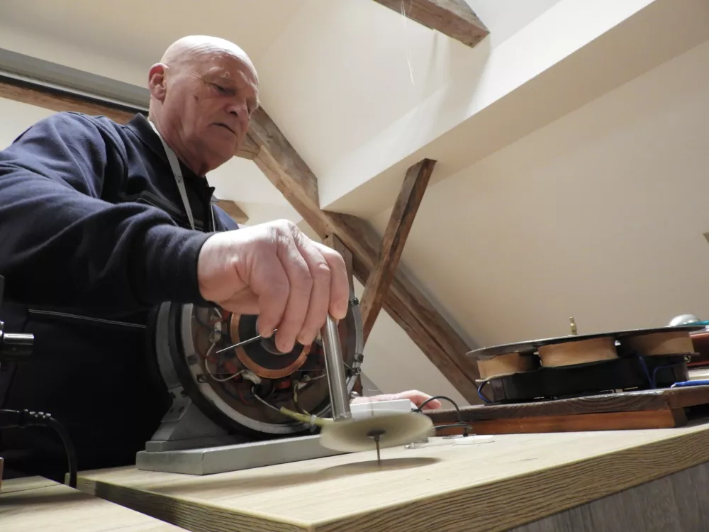 Vinko Ribnikar, upokojeni strojni TMS / Foto: Katja Petrovec 