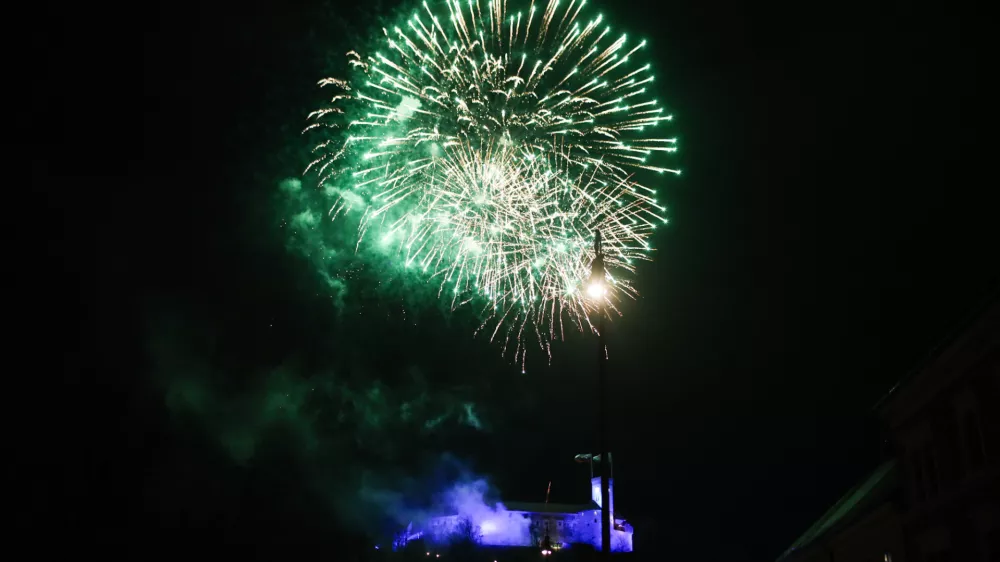 Silvestrovanje v Ljubljani. foto:Bojan Velikonja / Foto: 