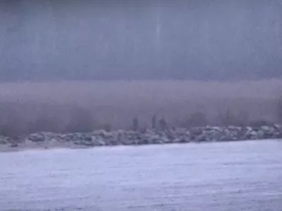 Ruski mejni policisti na estonski strani mejeFoto: Estonsko ministrstvo