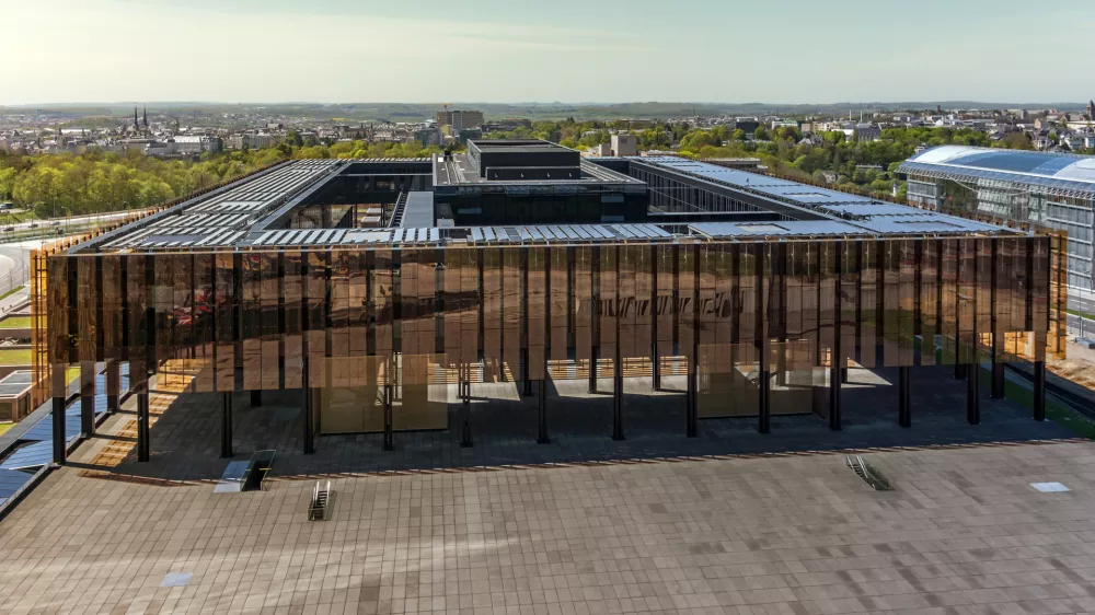 Palača sodi&scaron;ča EU v Luksemburgu