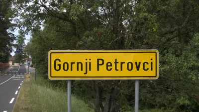 Goričko, Gornji Petrovci, najbolj zadolžena slovenska občina. Foto: Tatjana Pihlar 