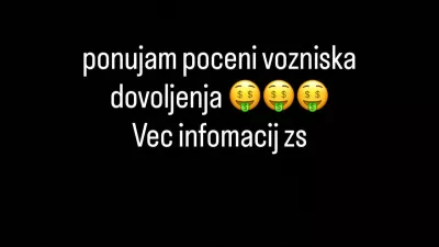 Prodajajo lažna vozni&scaron;ka dovoljenja