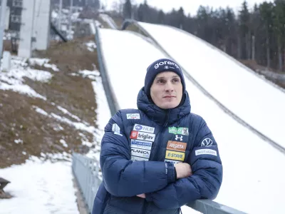 Domen Prevc- 17.12.2025 - odprti trening mo&scaron;ke in ženske skakalne reprezentance, Planica//FOTO: Jaka Gasar