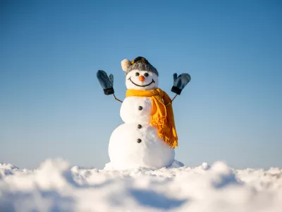 Sneženi mož nam pravi: Dobrodo&scaron;li! / Foto: Istock